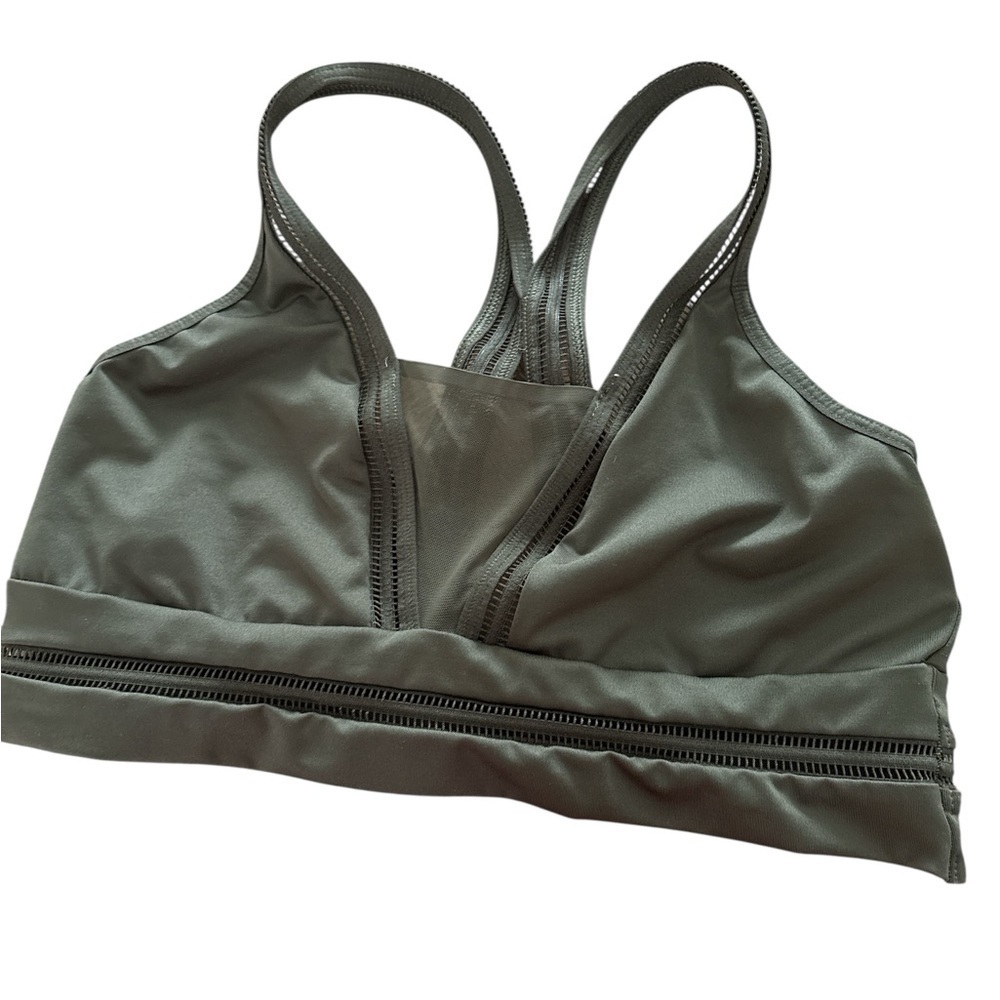 Victoria's Secret Olive Green Sports Bra - Picture 2 of 5